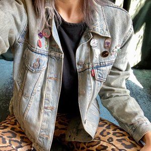 Levi's ex-boyfriend trucker jacket